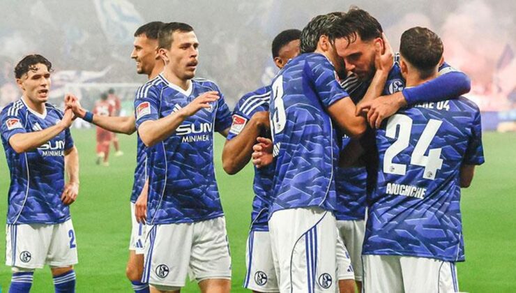 Schalke 04 Kenan Karaman’ın golüyle Bundesliga’ya geri döndü