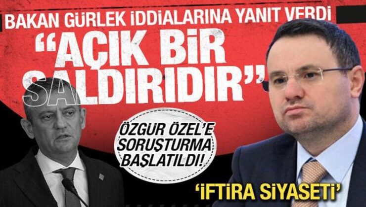 Son dakika: Özgür Özel’e soruşturma başlatıldı!