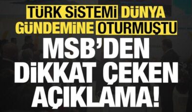 Son dakika: YILDIRIMHAN dünya gündemine oturmuştu! MSB’den dikkat çeken açıklama geldi…
