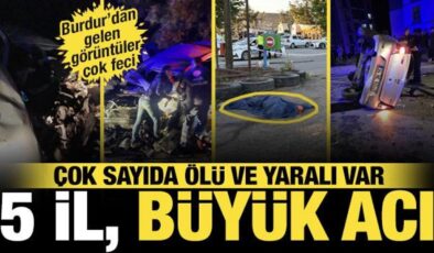 SON DAKİKA: Yollarda can pazarı: 5 ilde meydana gelen kazalarda 8 ölü
