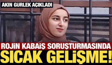 Son Dakika… Akın Gürlek açıkladı: Rojin Kabaiş’in telefonu Çin’e gönderilecek