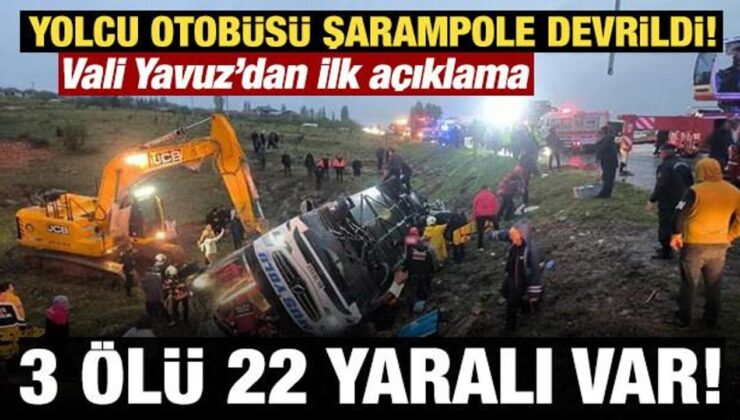 Son Dakika… Malatya’da yolcu otobüsü devrildi: Ölü ve yaralılar var!