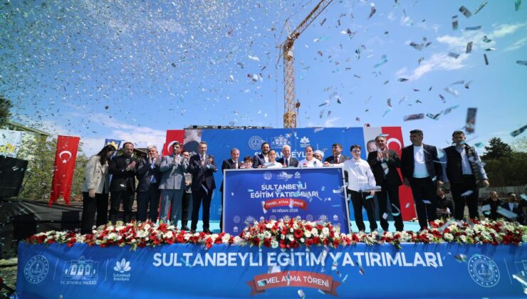 Sultanbeyli’de 3 yeni okul: Temelleri atıldı!