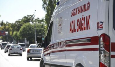 Süt kamyonu ile otomobil çarpıştı: 5 yaralı!