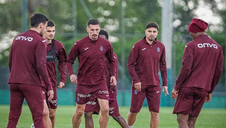 Trabzonspor final maçı hazırlıklarını sürdürdü