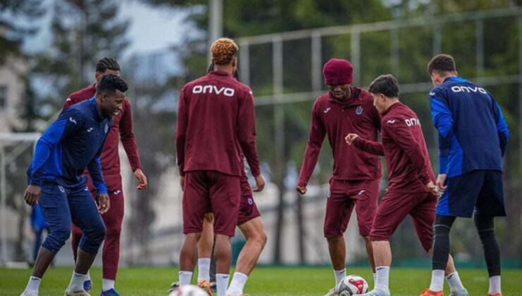 Trabzonspor, Göztepe maçı hazırlıklarını tamamladı