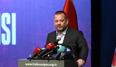 Trabzonspor Kulübü Başkanı Ertuğrul Doğan: Hedefimiz ikincilik