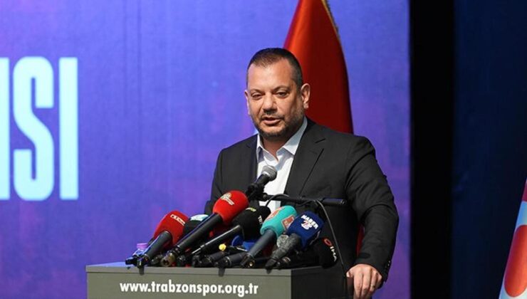 Trabzonspor Kulübü Başkanı Ertuğrul Doğan: Hedefimiz ikincilik