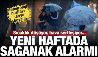 Yeni hafta yağışlı geçecek, Meteoroloji alarm verdi: 10 il için sarı kodlu kritik uyarı
