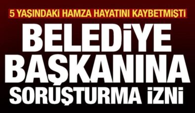 5 yaşındaki Hamza köpek saldırısında ölmüştü: Belediye Başkanı hakkında soruşturma izni