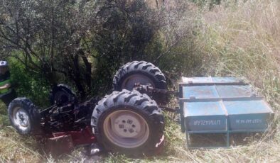76 yaşındaki adamın kahreden ölümü: Traktörün altında kaldı!