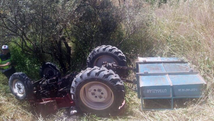 76 yaşındaki adamın kahreden ölümü: Traktörün altında kaldı!
