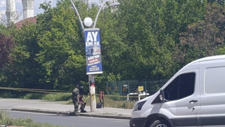 Ağrı’da ‘şüpheli çanta’ paniği! Bomba imha ekipleri geldi!