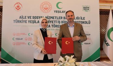Aile ve Sosyal Hizmetler Bakanlığı ile Yeşilay arasında protokol