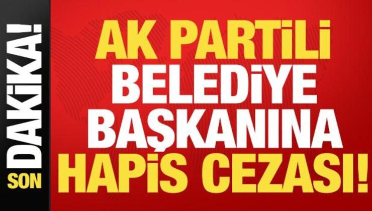 AK Partili Belediye Başkanı Ekmel Cönger’e hapis cezası!