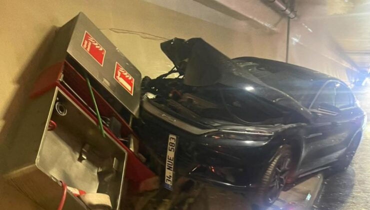 Avrasya Tüneli’nde kaza! Yeniden trafiğe açıldı