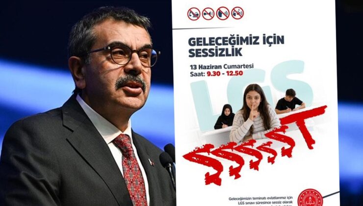Bakan Tekin’den LGS sınavı için sessizlik çağrısı