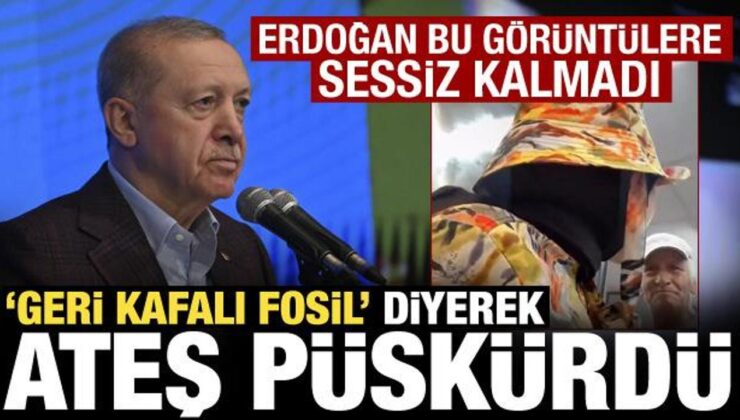 Başörtüsü hazımsızlığına Cumhurbaşkanı Erdoğan’dan sert tepki: Bazı fosiller kin kusuyor