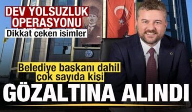 Buca Belediyesi’ne operasyon! Başkan dahil çok sayıda kişi gözaltına alındı!