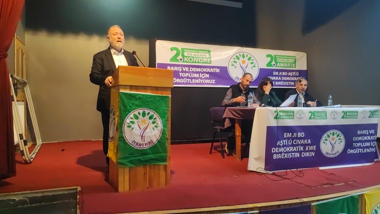DEM Parti Ardahan İl Kongresi’nde Yeni Yönetim Belirlendi