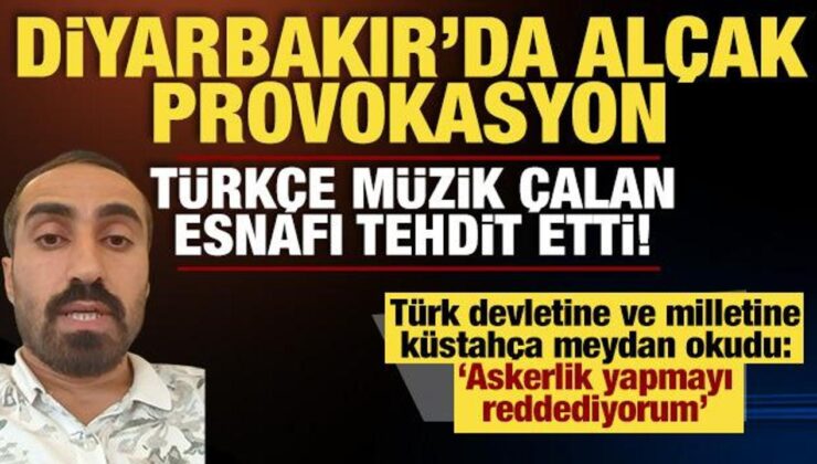 Diyarbakır’da alçak provokasyon: Siyonist propagandayla Türk milletine meydan okudu!