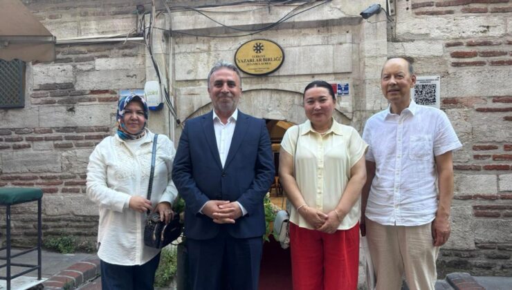 Dünya Uygur Yazarlar Birliği’nden TYB İstanbul’a ziyaret