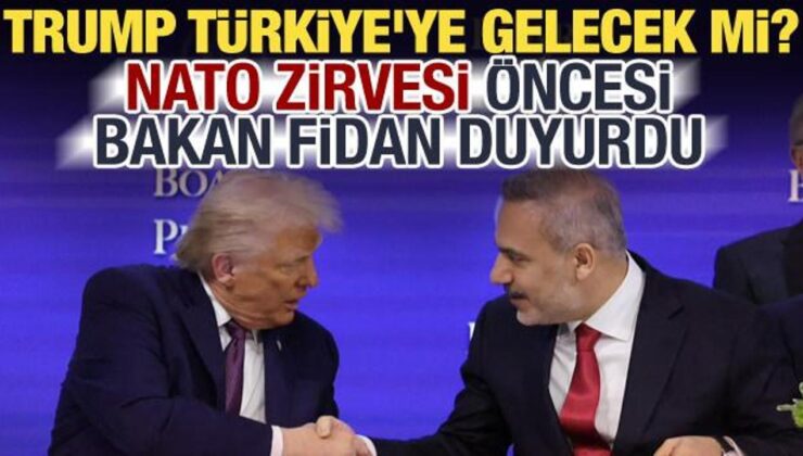 Dünyanın gözü Ankara’da! Bakan Fidan’dan Trump açıklaması: Katılmayı planlıyor!