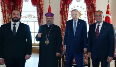 Erdoğan, Türkiye Ermenileri Patriği Maşalyan’ı kabul etti