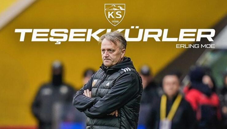 Erling Moe, Kayserispor’dan ayrıldı!