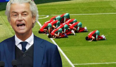 Hollandalı siyasetçi Geert Wilders, Faslı futbolcuların secde ettiği fotoğrafı paylaşıp Allah’a küfretti