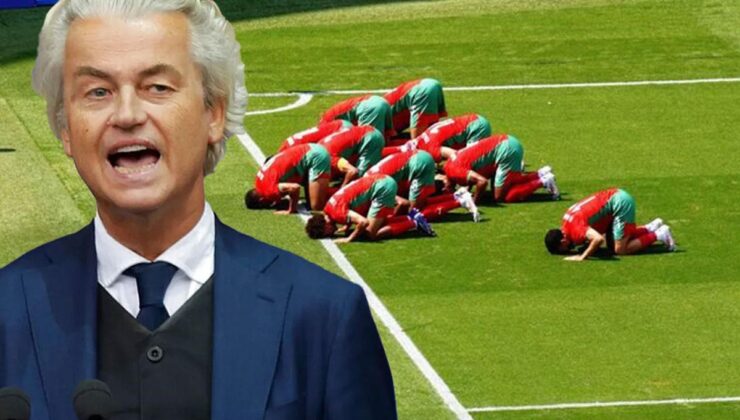 Hollandalı siyasetçi Geert Wilders, Faslı futbolcuların secde ettiği fotoğrafı paylaşıp Allah’a küfretti