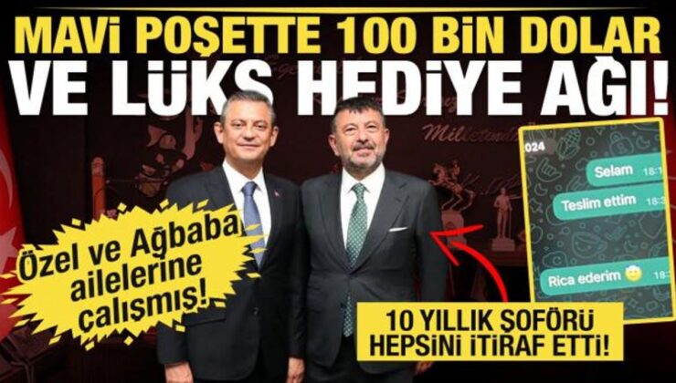 İBB kadrolu Ağbaba’nın şoföründen şok itiraflar: Kargo poşetinde dolar ve lüks hediye ağı