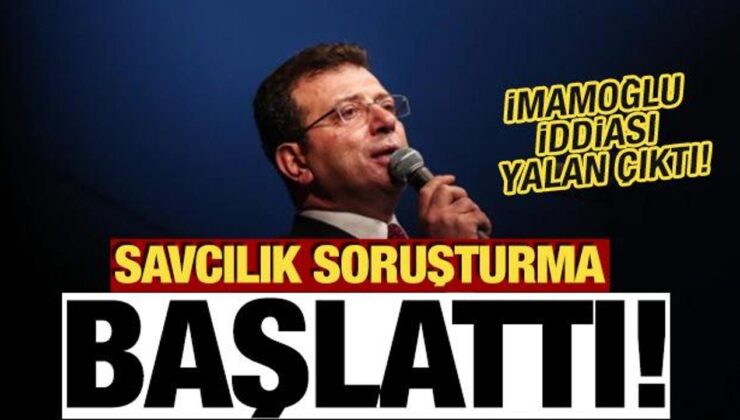 ‘İmamoğlu’nun milletvekilleriyle görüşmesi yasaklandı’ iddiasına soruşturma
