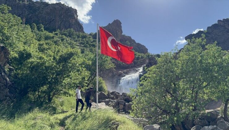 Irak sınırındaki şelaleye ‘Mehmetçik dokunuşu’