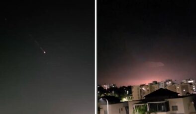 İran’ın misillemesinde bir füze Tel Aviv’e isabet etti
