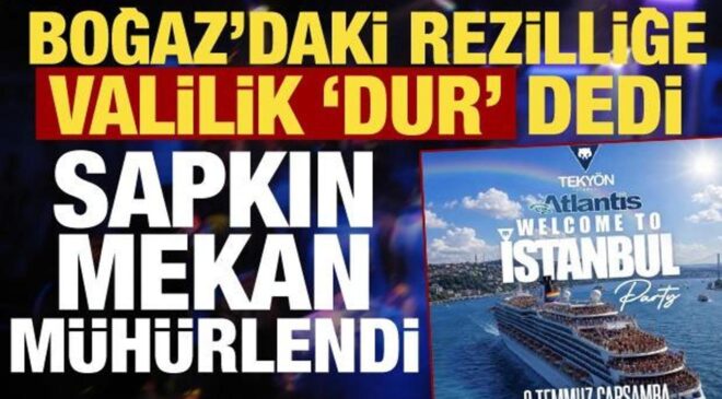 İstanbul’da eşcinseller için parti düzenleyeceğini açıklayan bar kapatıldı