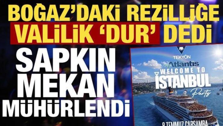 İstanbul’da eşcinseller için parti düzenleyeceğini açıklayan bar kapatıldı
