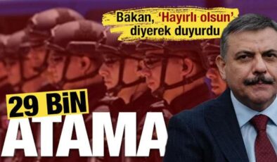 Jandarma teşkilatında dev atama: 29 bin 353 personelin yeni görev yeri belli oldu