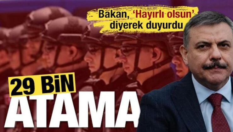 Jandarma teşkilatında dev atama: 29 bin 353 personelin yeni görev yeri belli oldu