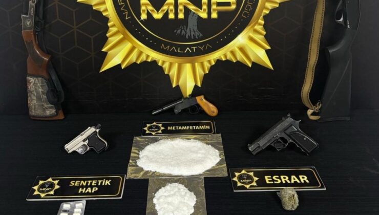 Malatya’da torbacılara narkotik ablukası: 7 şüpheli tutuklandı!