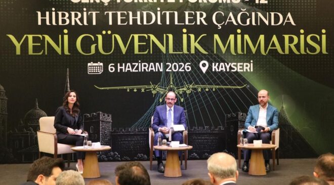 MİT Başkanı İbrahim Kalın 12’nci Genç Türkiye Forumu’na katıldı