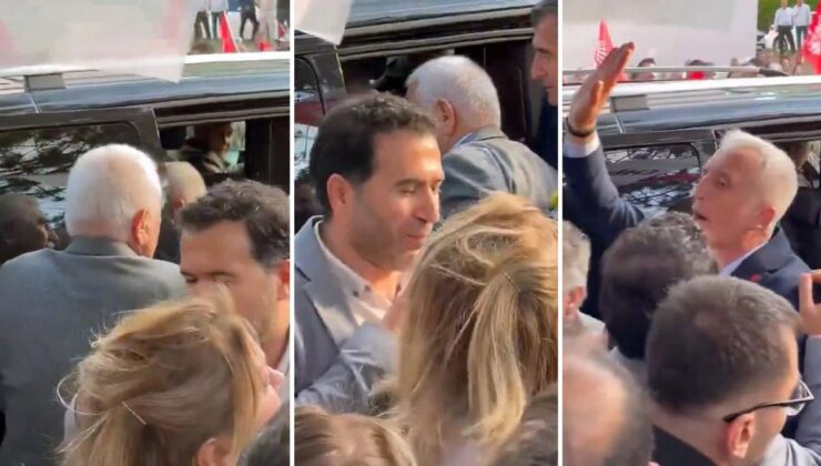 Mitingde büyük gerginlik! Özgür Özel, yuhalanan ismi makam aracına aldı