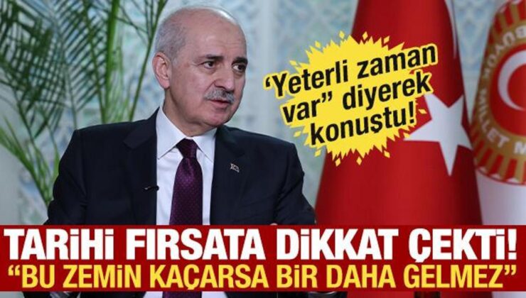 Numan Kurtulmuş’tan yeni anayasa mesajı! ‘En önemli ihtiyaç’