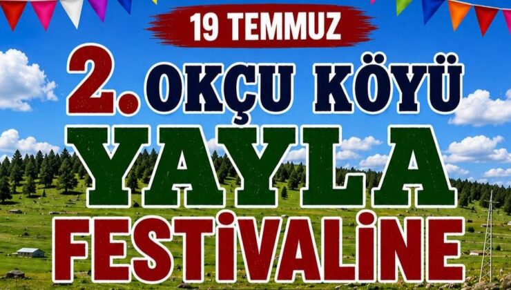 Okçu Köyü Yaylası Festivale Hazırlanıyor