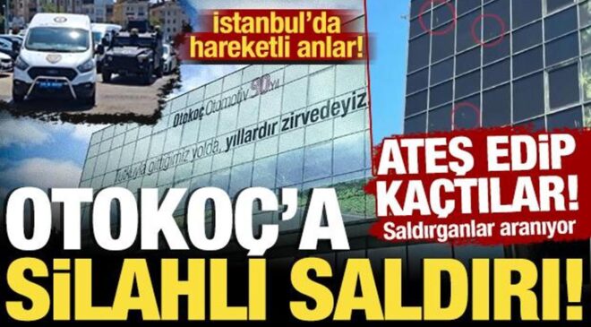 Otokoç’a silahlı saldırı! Saldırganlar aranıyor