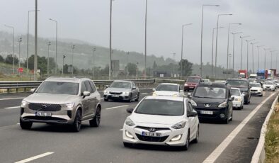 Otoyolda çalışma başlatılıyor! İstanbul yönünde trafik düzeni değişiyor