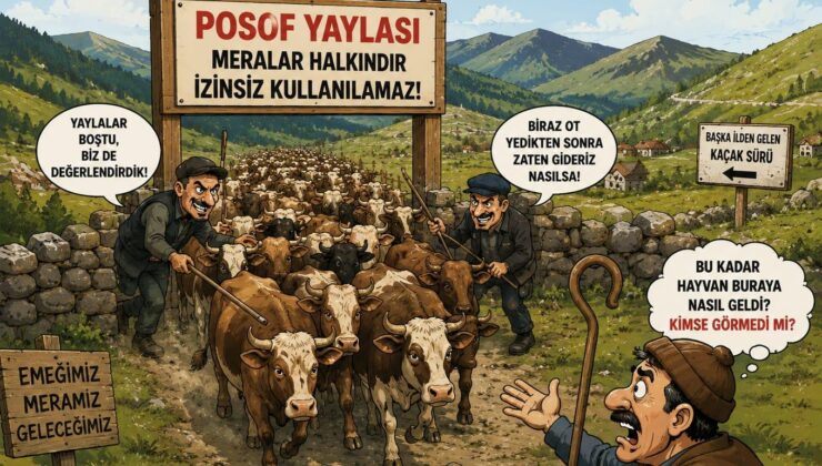 ÖZEL HABER | POSOF YAYLALARINDA KAÇAK HAYVAN KRİZİ