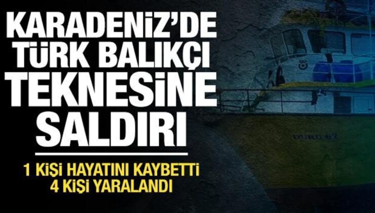 Son dakika haberi! Karadeniz’de Türk gemisine saldırı: 1 ölü 4 yaralı