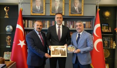 TADEF’ten MHP İstanbul İl Başkanı Volkan Yılmaz’a ziyaret