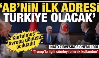 TBMM Başkanı Kurtulmuş: NATO yetersiz kaldı, AB genişlerken ilk göreceği yer Türkiye’dir